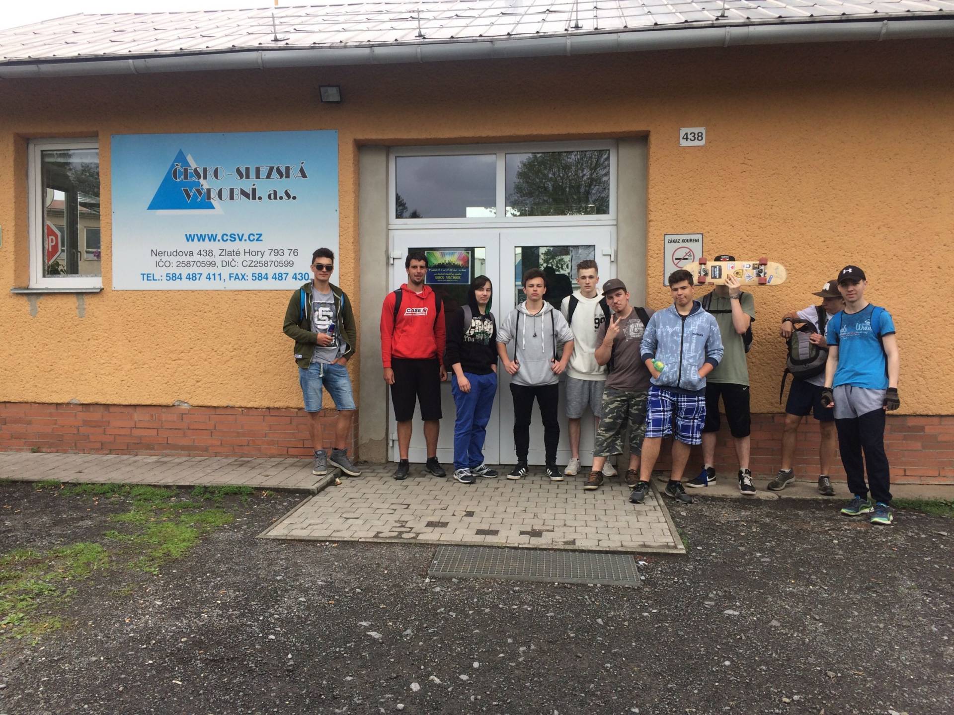 EXKURZE VE FIRMĚ ČESKO-SLEZSKÁ VÝROBNÍ, SPOL. S.R.O.