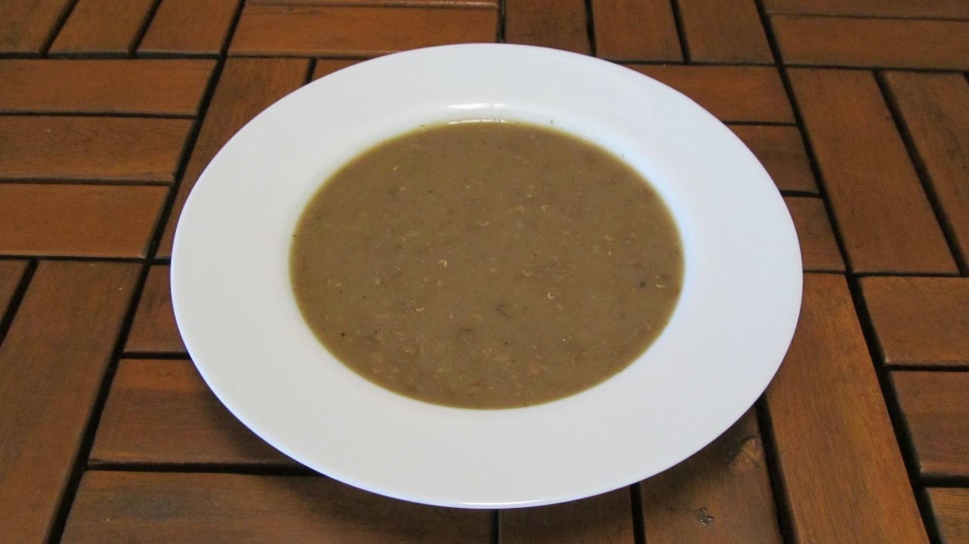 čočková se zeleninou