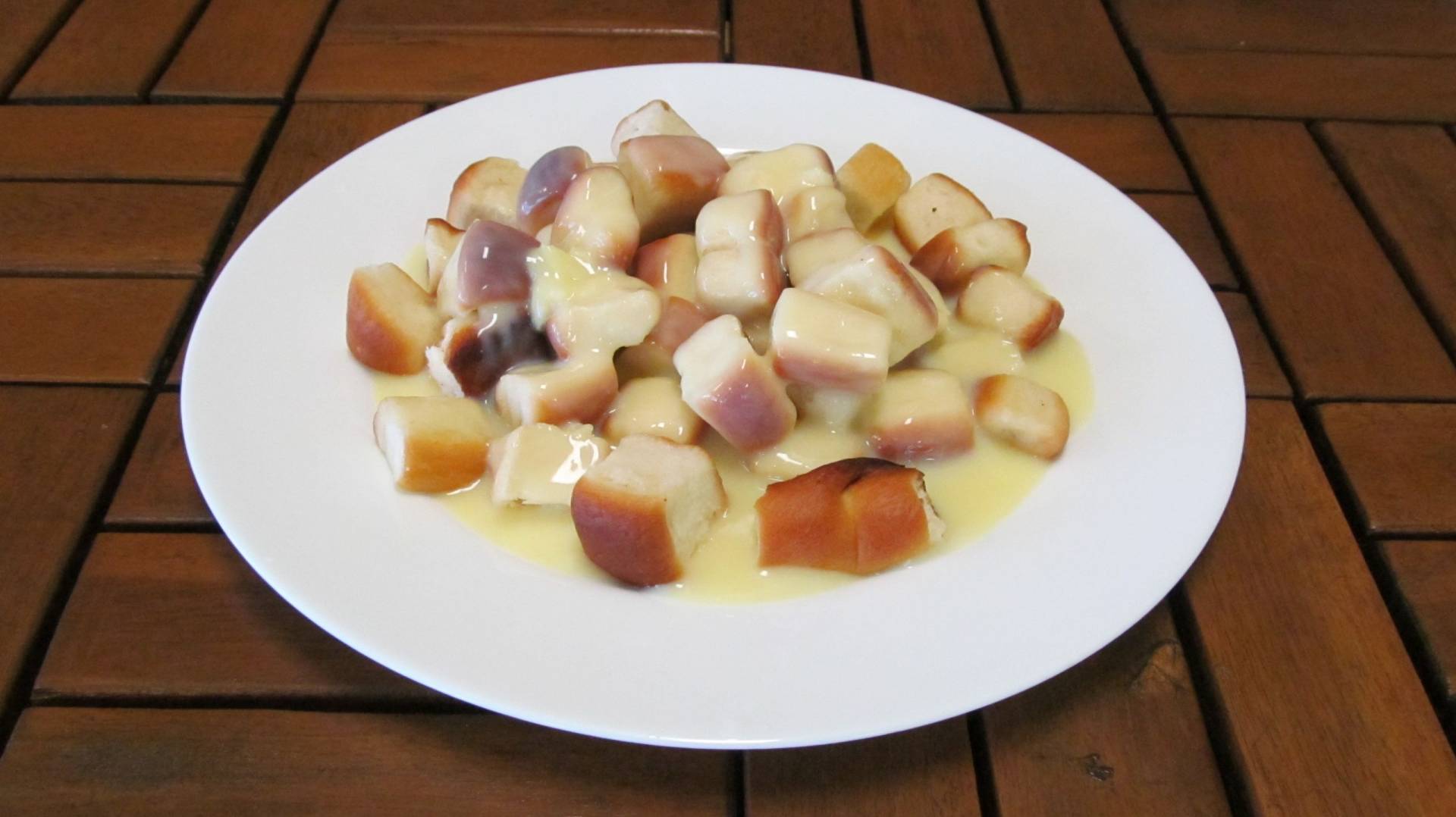 dukátové buchtičky s vanilkovým krémem