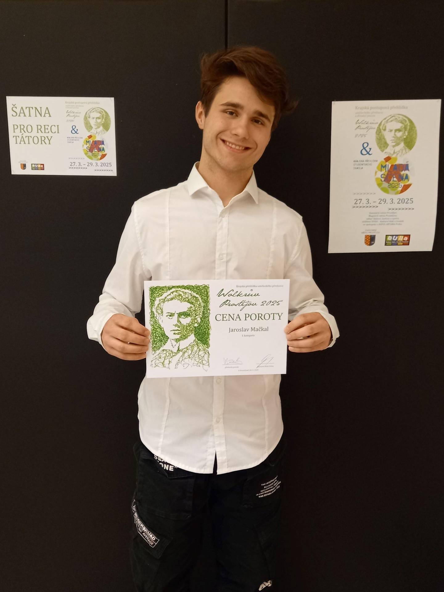 Wolkrův Prostějov - Cena poroty pro Jardu Mačkala