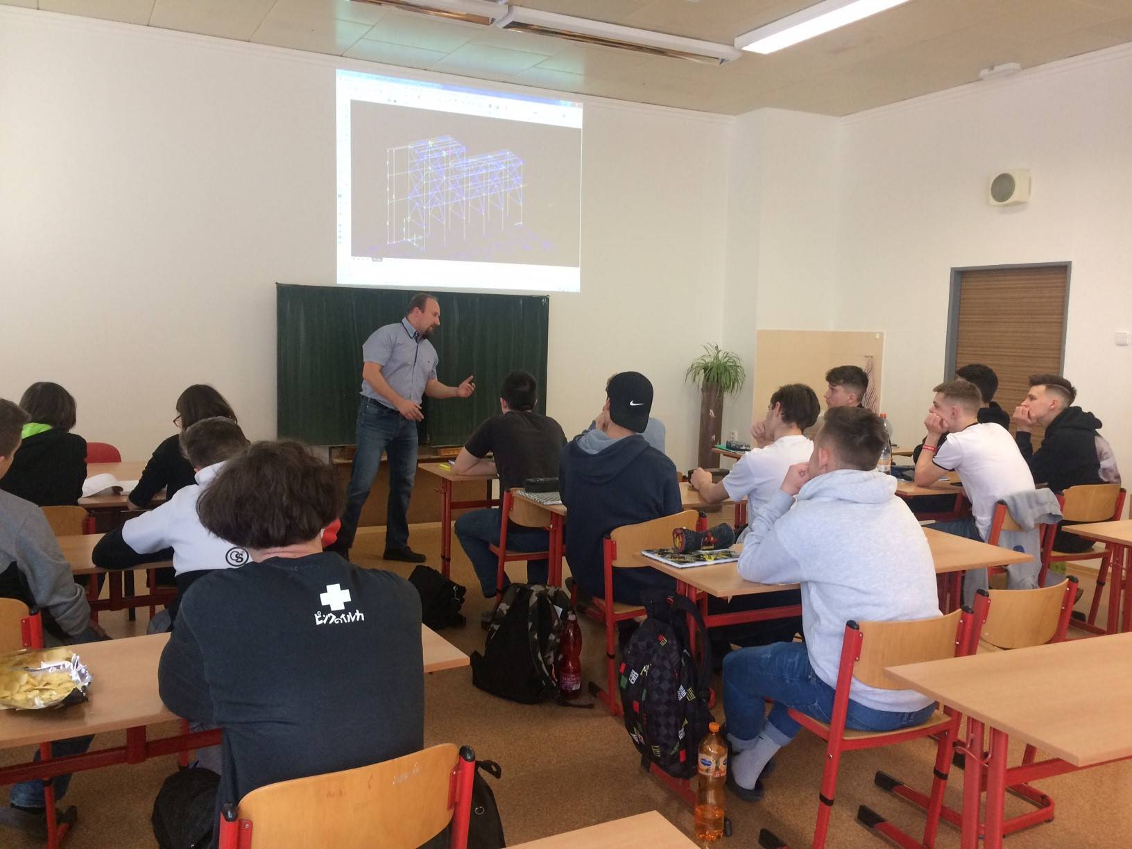 Sdílená výuka na SOŠ a SOU Jeseník pokračuje.