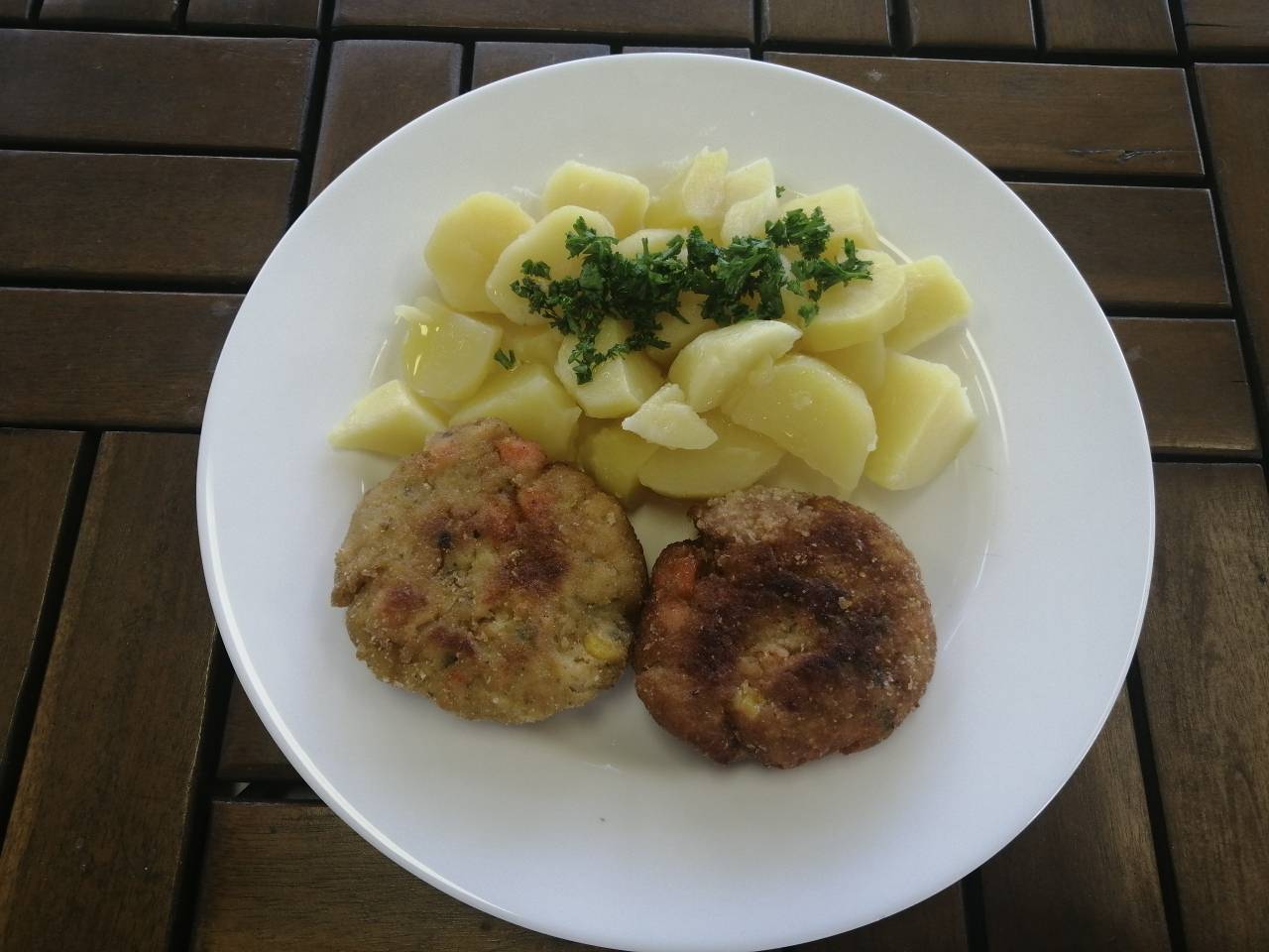 Zeleninové řízečky s cizrnou