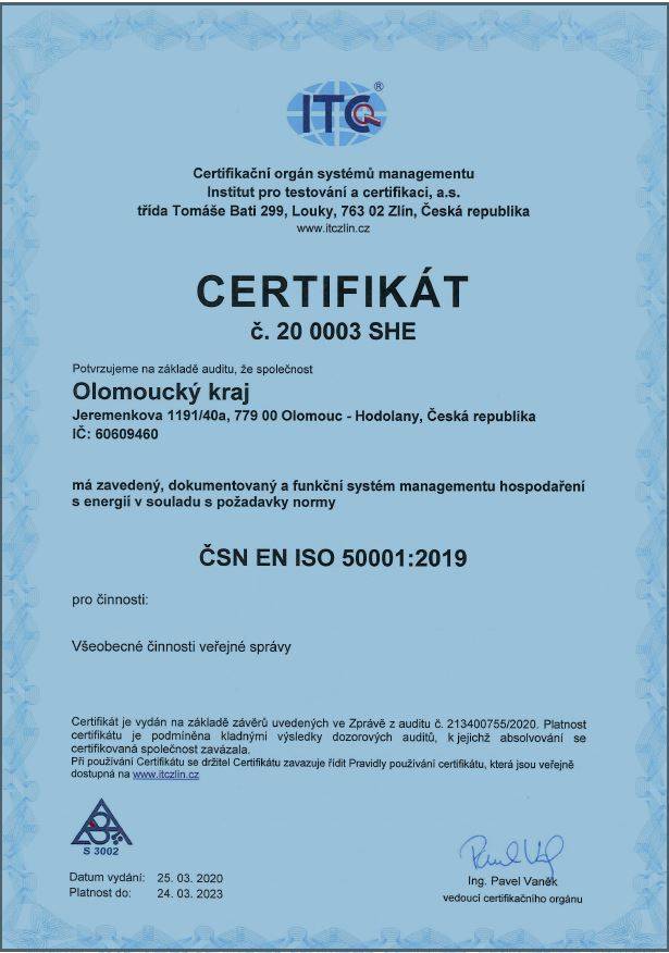 Olomoucký kraj ovládá energii jako jeden z mála v Česku