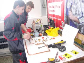 Soutěž odborných dovedností „Učeň instalatér 2019“