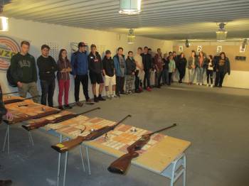 Střelecká soutěž středních škol ze vzduchovky