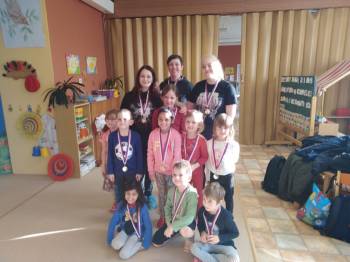 Se stavebnicí TEIFOC jsme včera navštívili MŠ Kopretina v Jeseníku.