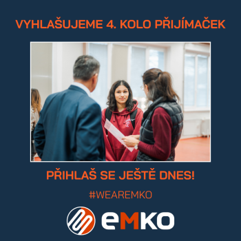 Vyhlášení 4. kola přijímacího řízení pro školní rok 2025/2026